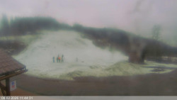 Dolní část sjezdovky