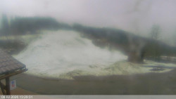 Dolní část sjezdovky