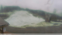 Dolní část sjezdovky