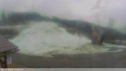 Dolní část sjezdovky