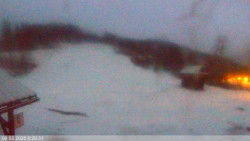 Dolní část sjezdovky