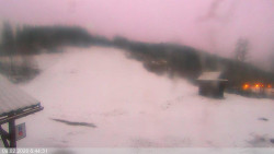 Dolní část sjezdovky