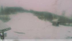 Dolní část sjezdovky