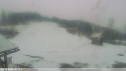 Dolní část sjezdovky