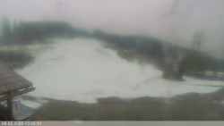 Dolní část sjezdovky