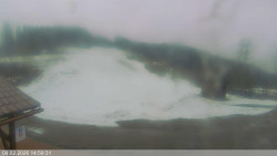 Dolní část sjezdovky