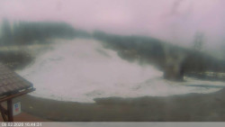 Dolní část sjezdovky