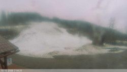 Dolní část sjezdovky