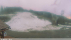 Dolní část sjezdovky