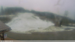 Dolní část sjezdovky