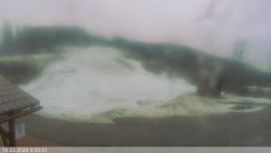 Dolní část sjezdovky