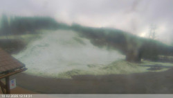 Dolní část sjezdovky