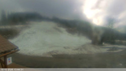 Dolní část sjezdovky