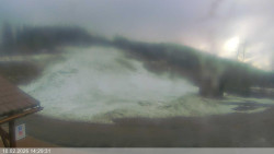 Dolní část sjezdovky