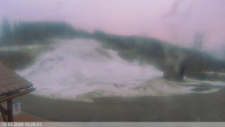 Dolní část sjezdovky