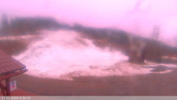 Dolní část sjezdovky