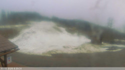 Dolní část sjezdovky