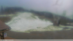 Dolní část sjezdovky