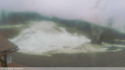 Dolní část sjezdovky