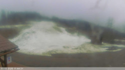 Dolní část sjezdovky