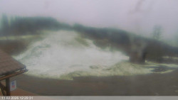 Dolní část sjezdovky