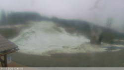 Dolní část sjezdovky