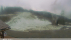 Dolní část sjezdovky