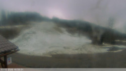 Dolní část sjezdovky