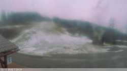 Dolní část sjezdovky