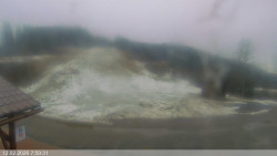 Dolní část sjezdovky