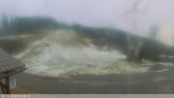 Dolní část sjezdovky