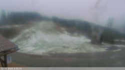 Dolní část sjezdovky