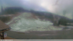 Dolní část sjezdovky