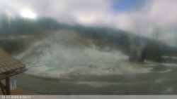 Dolní část sjezdovky