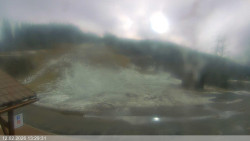 Dolní část sjezdovky