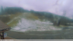 Dolní část sjezdovky