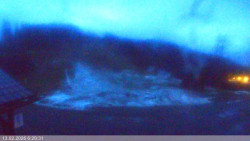 Dolní část sjezdovky