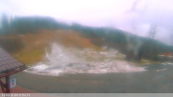 Dolní část sjezdovky