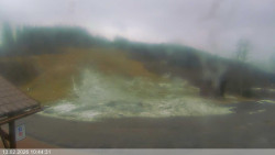 Dolní část sjezdovky