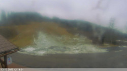 Dolní část sjezdovky