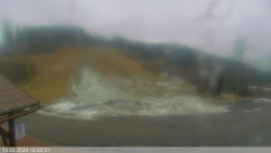 Dolní část sjezdovky