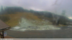 Dolní část sjezdovky