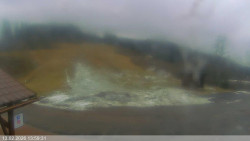 Dolní část sjezdovky