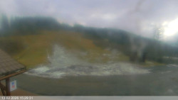 Dolní část sjezdovky