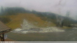 Dolní část sjezdovky