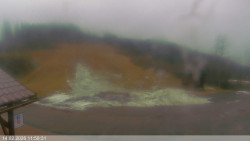 Dolní část sjezdovky