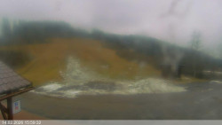 Dolní část sjezdovky