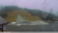 Dolní část sjezdovky