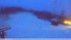 Dolní část sjezdovky