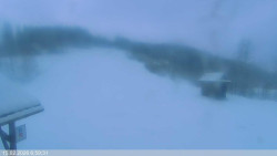 Dolní část sjezdovky